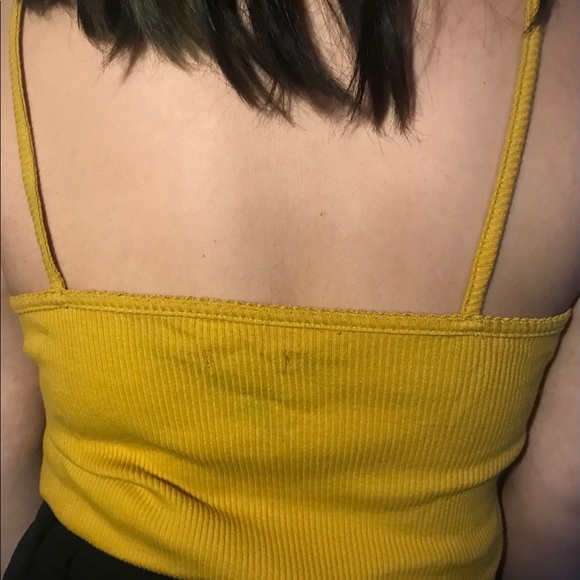 Wild fable Ribbed Yellow tank top - Picture 2 of 3